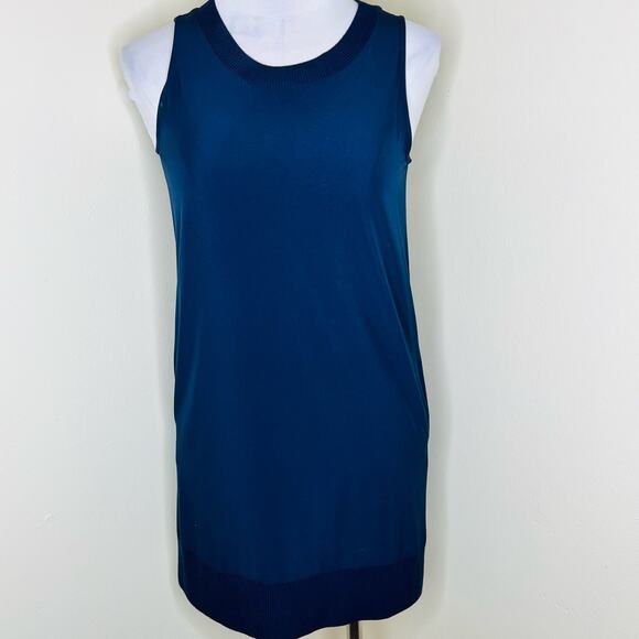 Athleta Zephyr Dress w Pockets XXS Womens Navy Blue Athletic Travel Athleisure - Picture 2 of 11